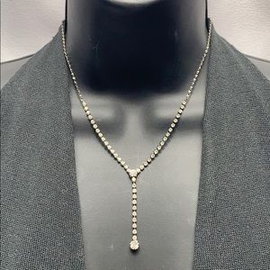 Dainty Rhinestone Necklace